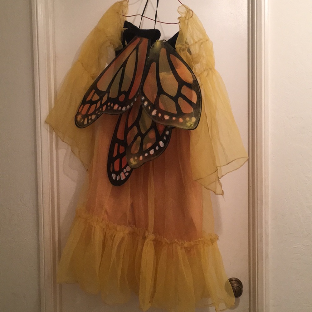 Monarch butterfly adult costume (dress & wings)